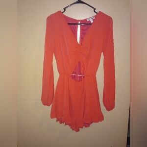 NWT Kelly Romper by fashion Nova size medium